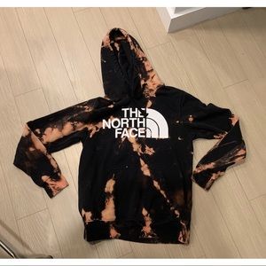 Bleach Tie Dye The North Face Hoodie